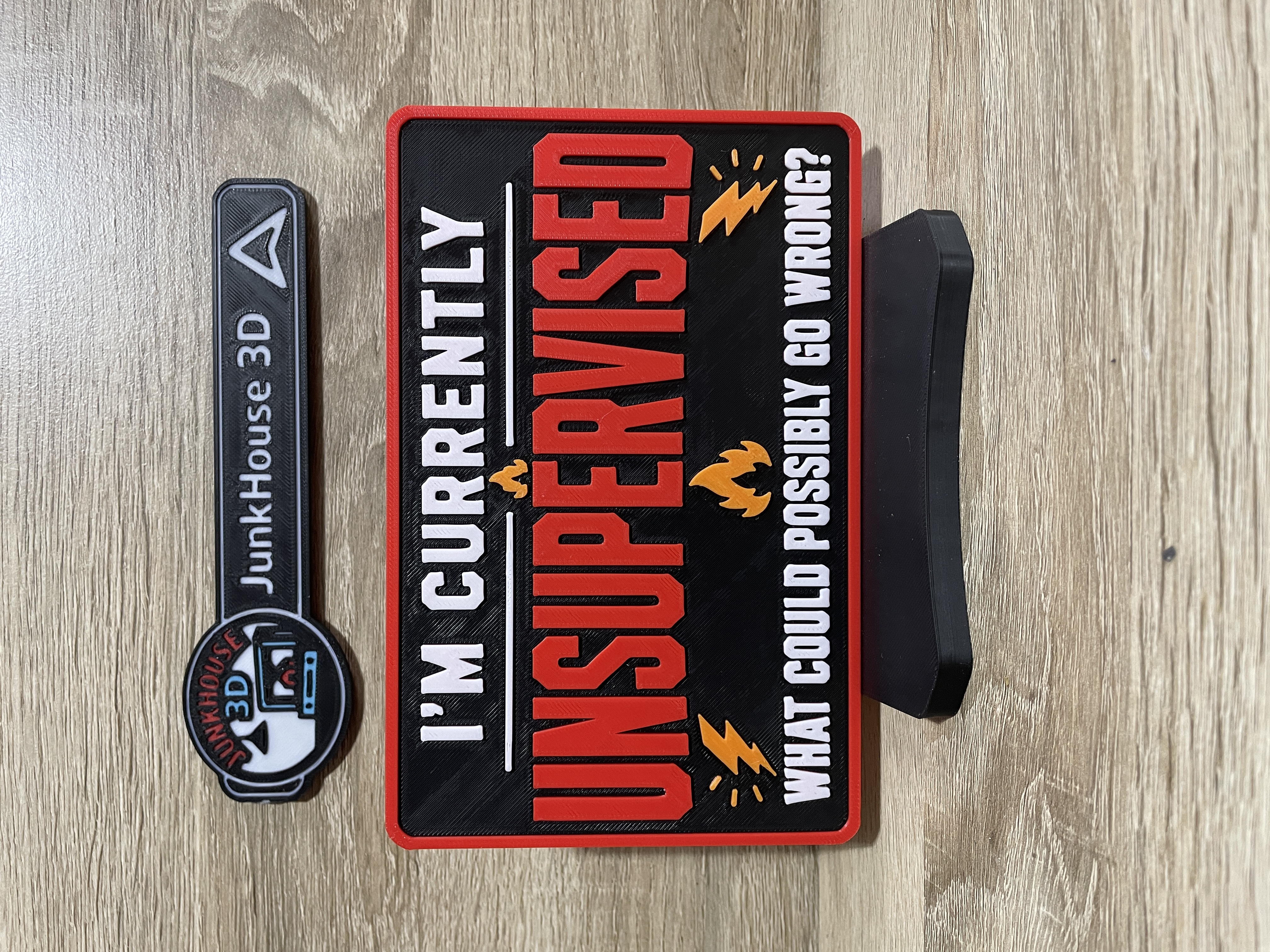 I'm currently unsupervised — miniatura 3