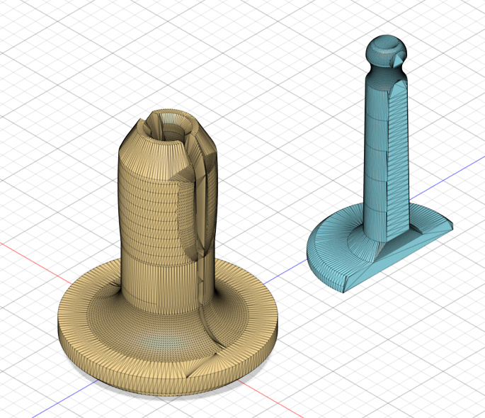 6mm Plastic Rivet Fastener | Rivet de fixation plastique 6 mm