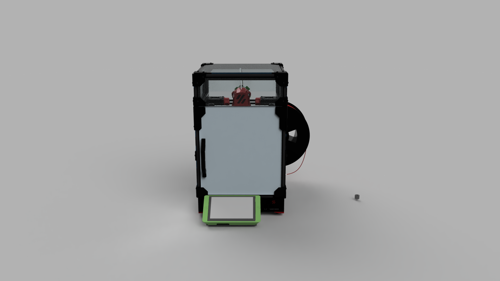 BTT HDMI5 1.2 Voron 0.2 Mount 3D model thumbnail