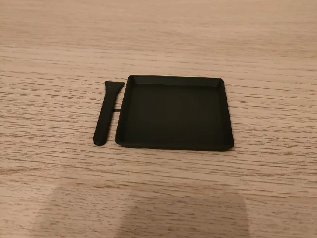 Glue mixing tray