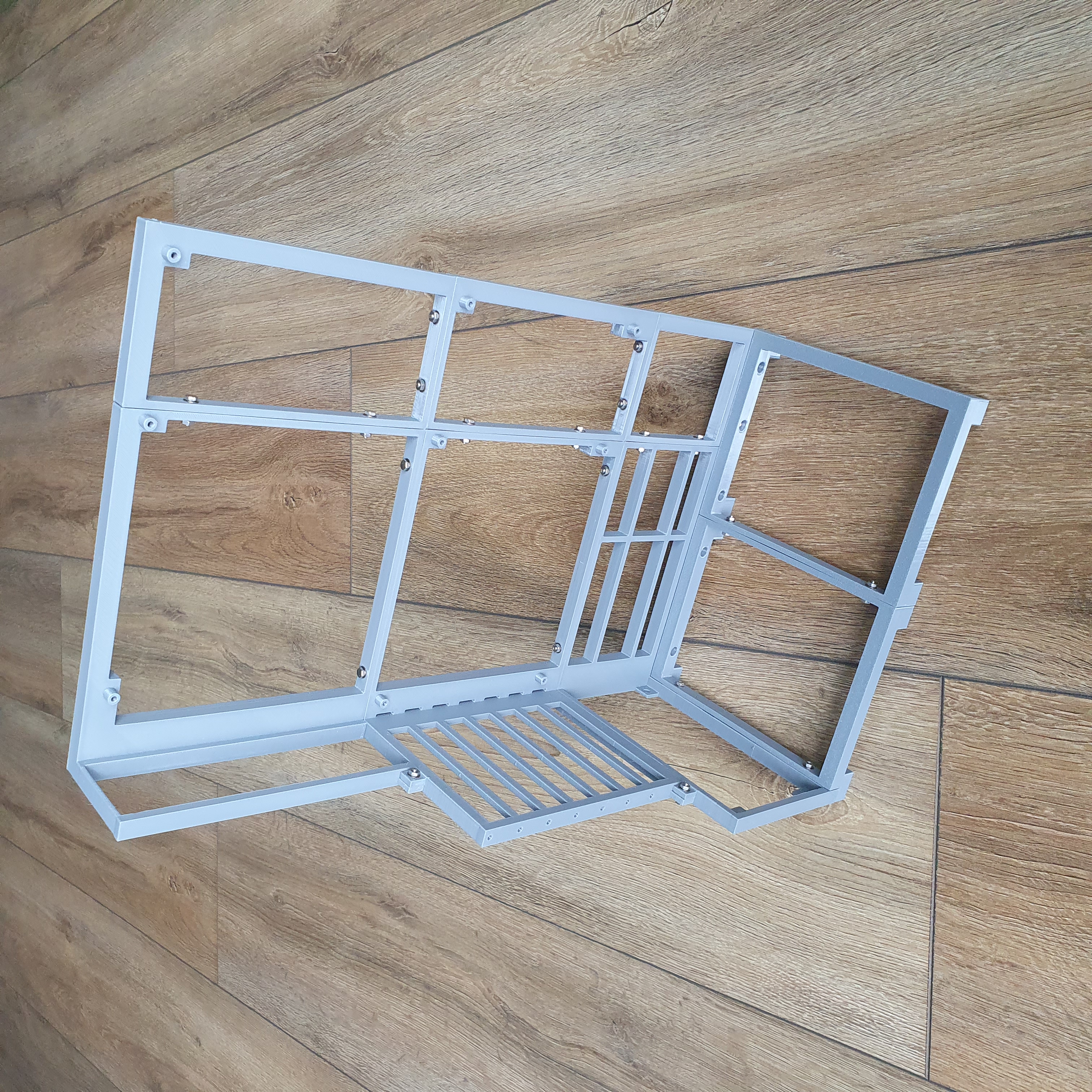 Miniatura 2 do modelo 3D ATX basic open pc case / test bench