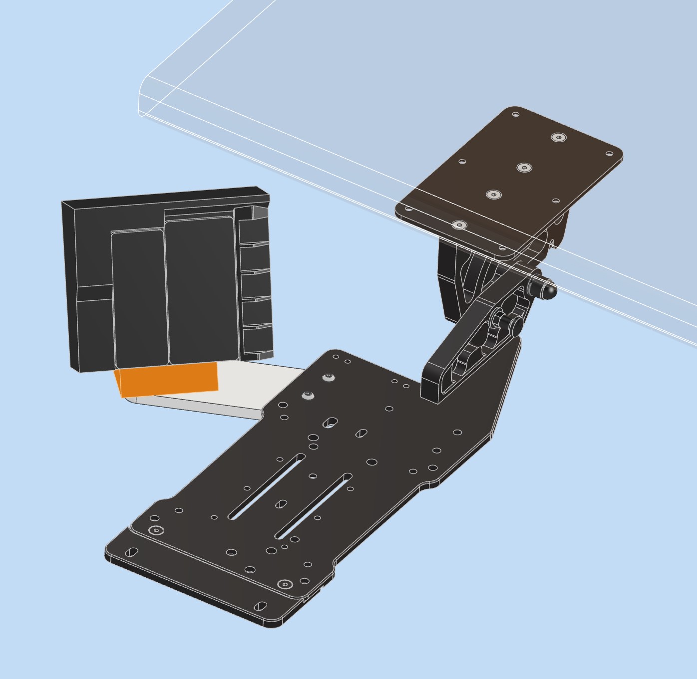 Mach1 Mounts THTL-1 STEM Module Side Mount