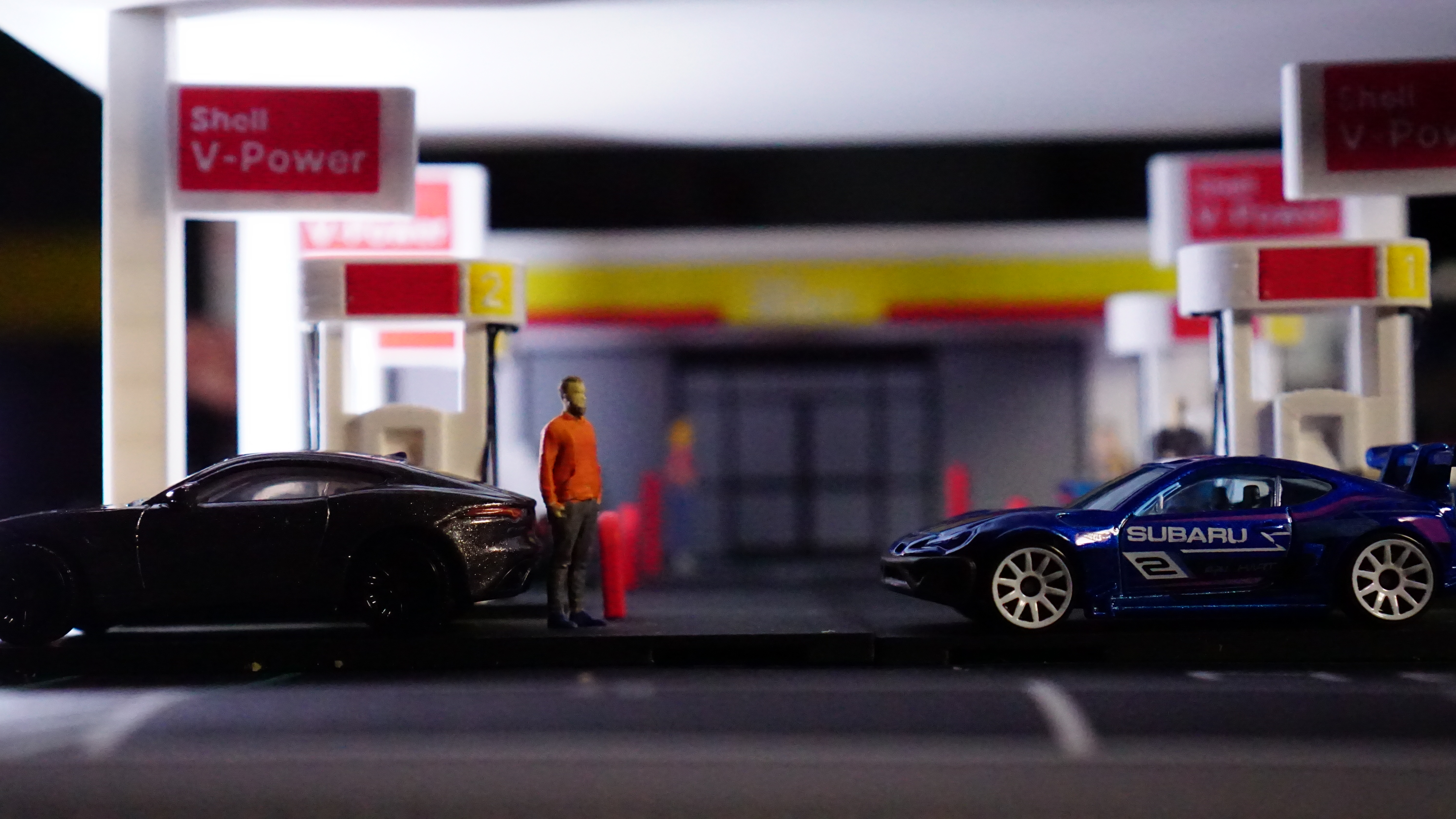 Shell Gas Station Model Set - 1:64 Scale Diorama — thumbnail 21