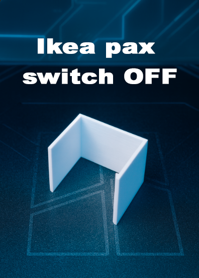 Switch for ÖVERSIDANLED Ikea Pax