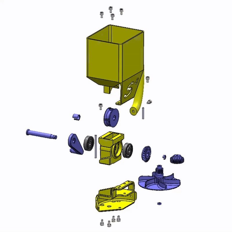 Broadcasting Grass Seed Spreader — miniatura 8