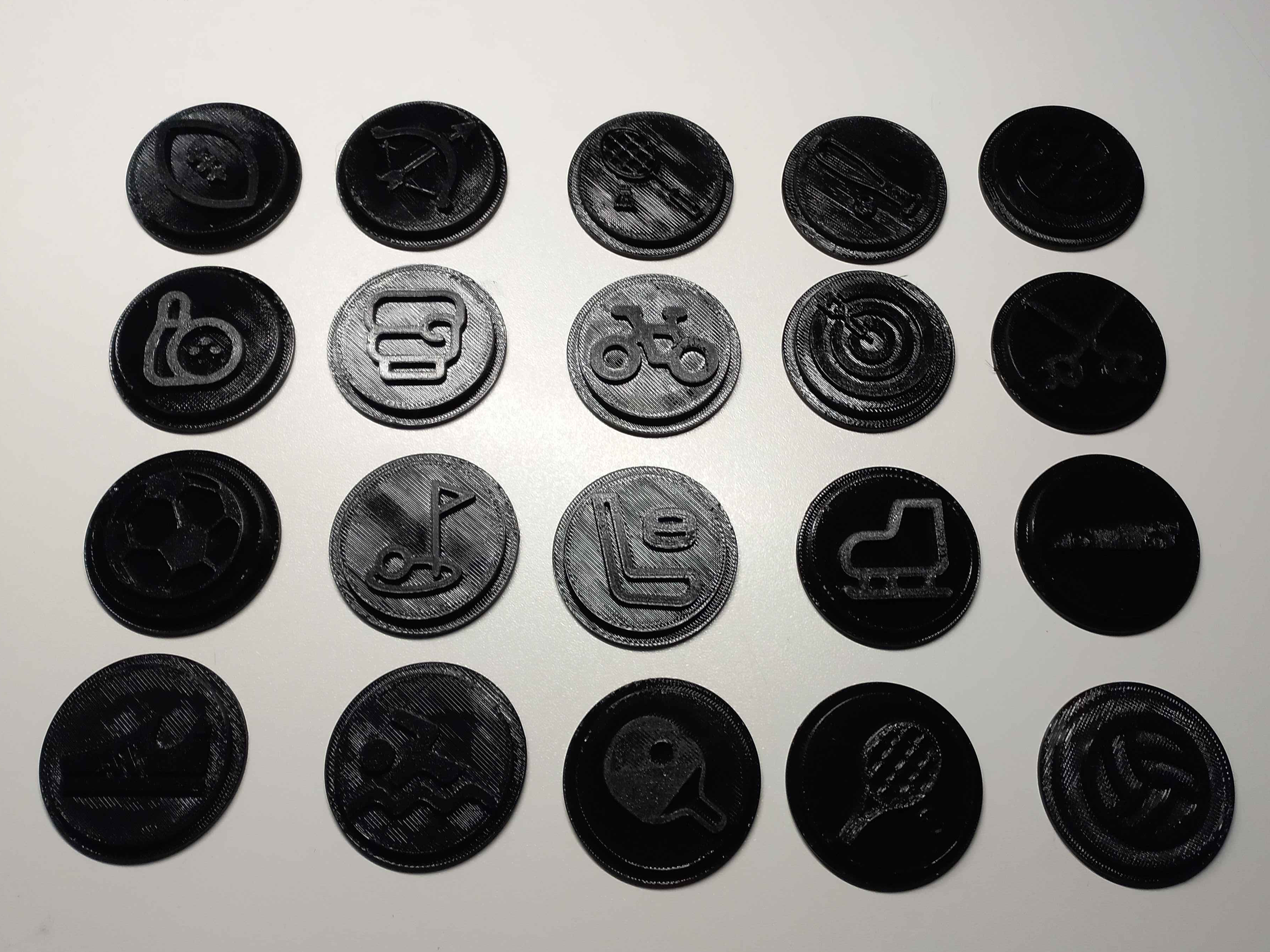 Miniatura 3 do modelo 3D Sport Stamp Inserts