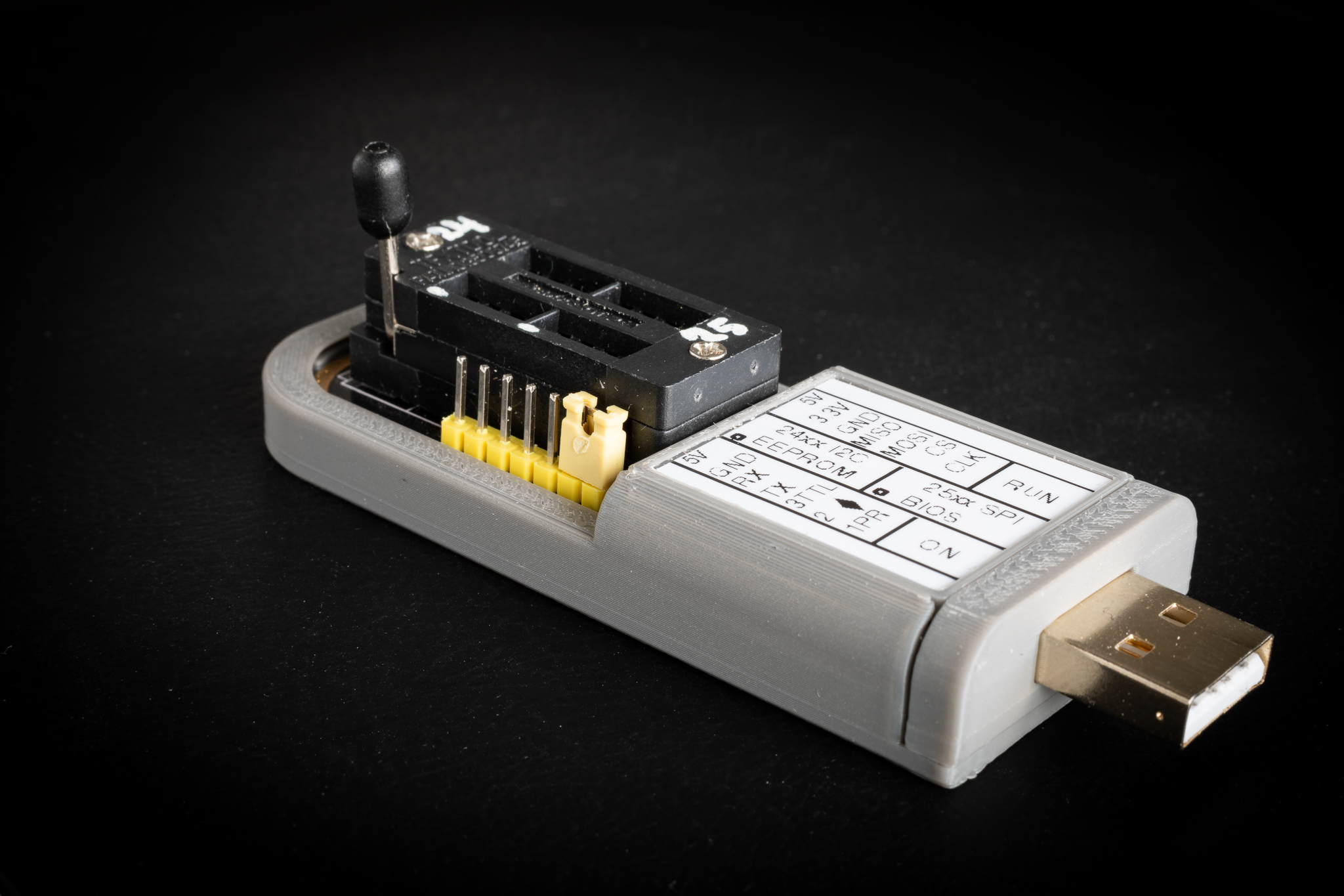 Miniatura 2 do modelo 3D CH341APro / CH347 programmer enclosure