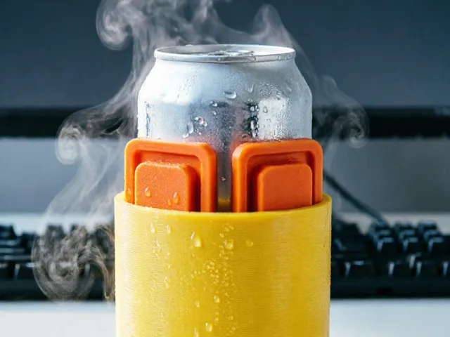 ChillSwap: Revolutionary Modular Ice Cartridge Cooler for 0.5L Cans
