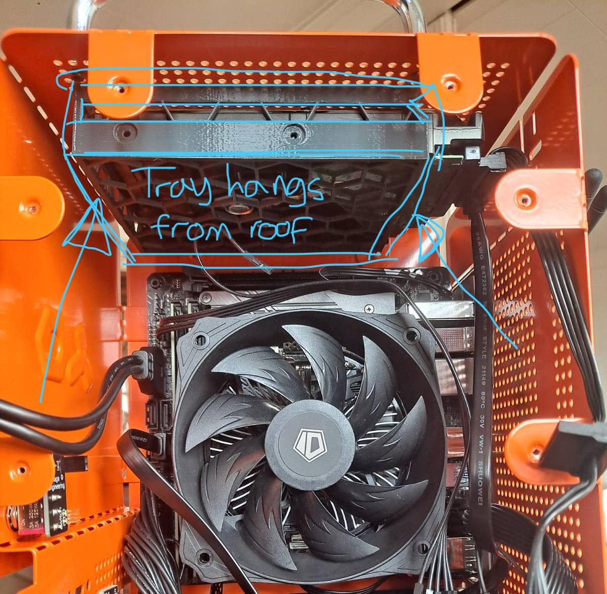 Miniatura 4 do modelo 3D Computer-1 HDD Tray Mod