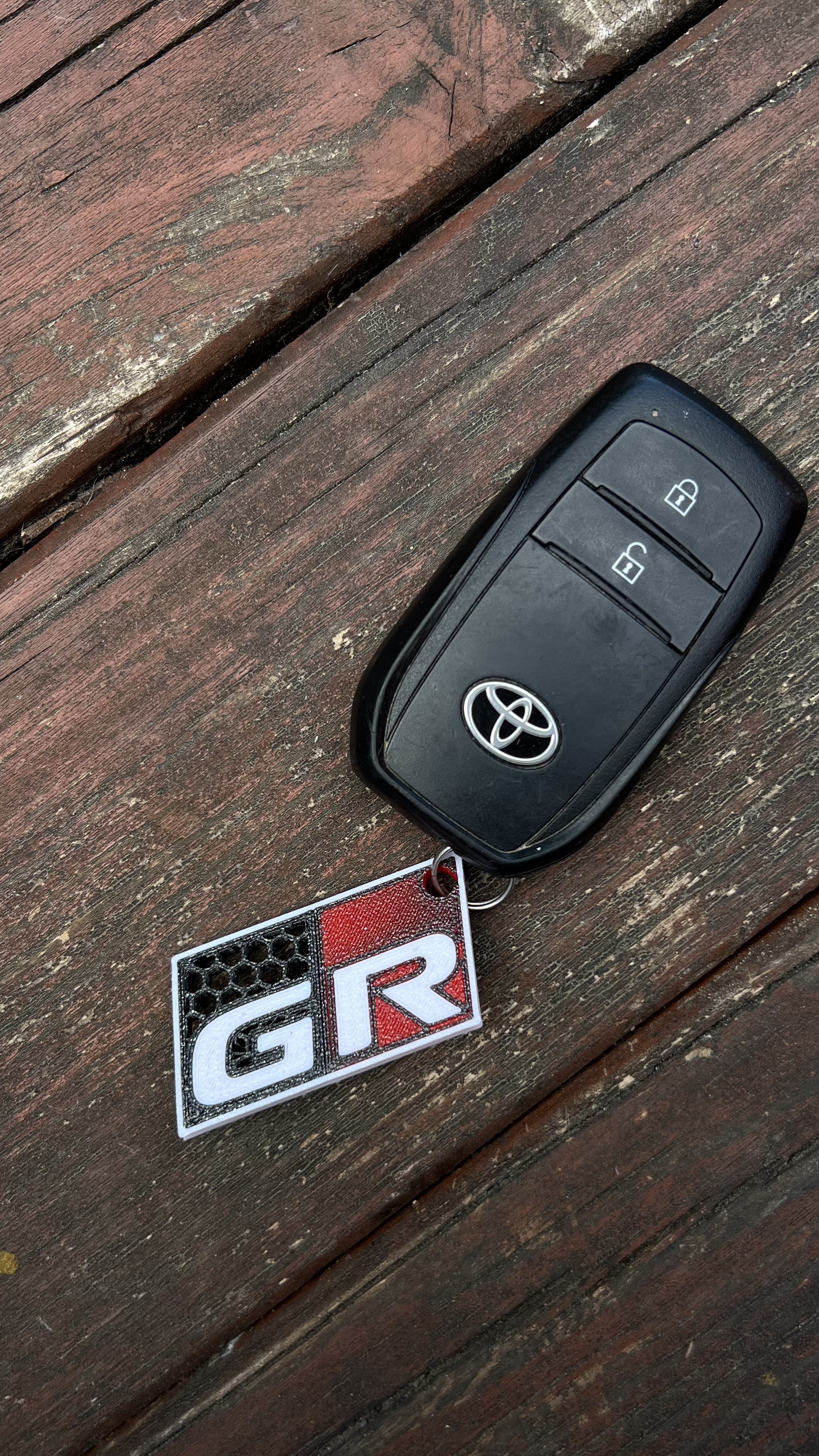 Toyota GR (Gazoo Racing) Keychain