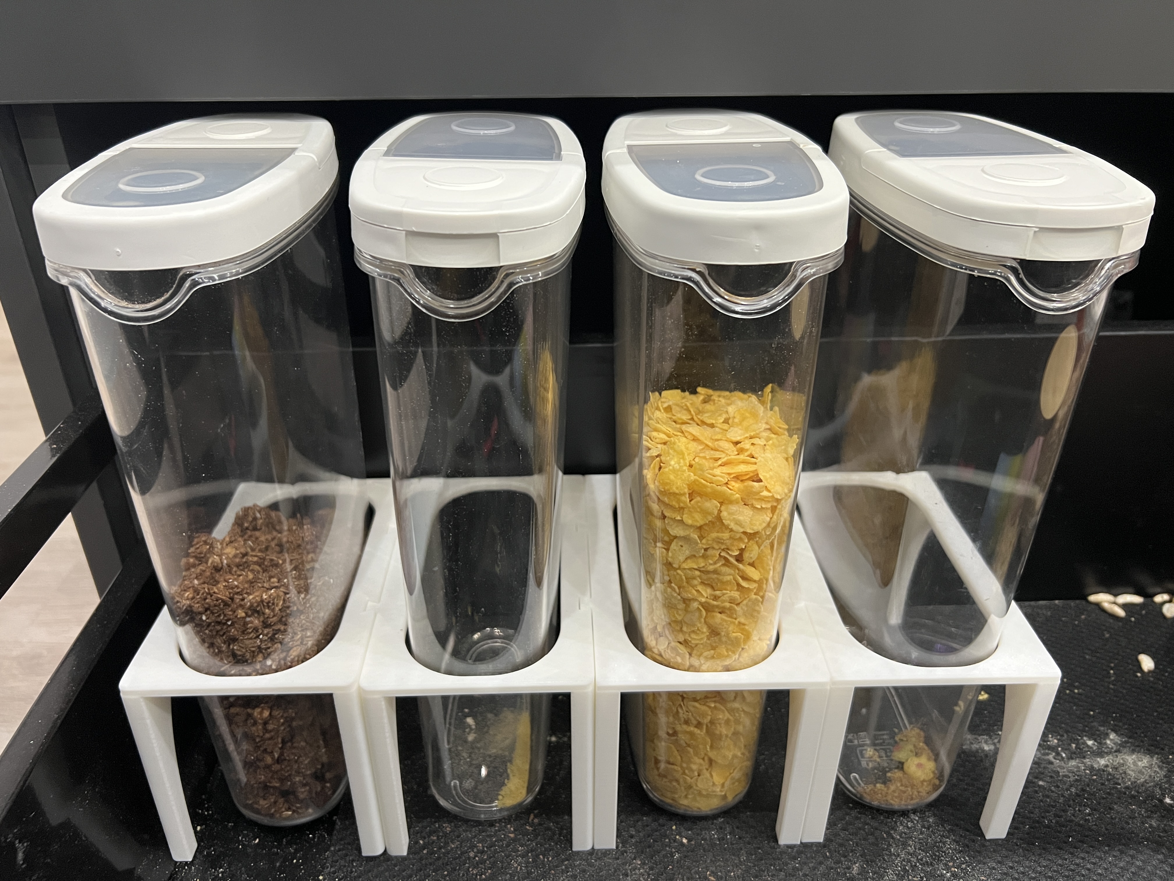 Ikea modular cereal box holder