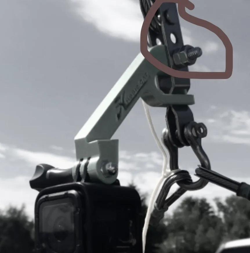 Hobie Bridle GoPro Mount - Hilton Head Version by Captain Aubrey