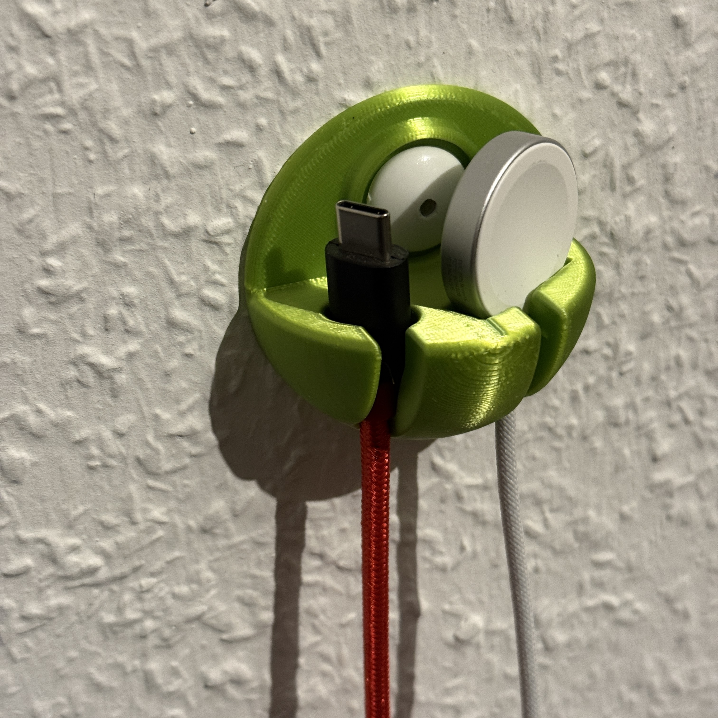 USB-C + watch wall mount