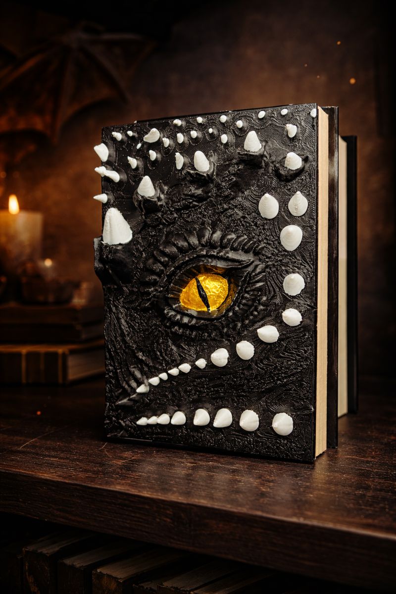 Bookcover Dragon Design DIY Cover for Books