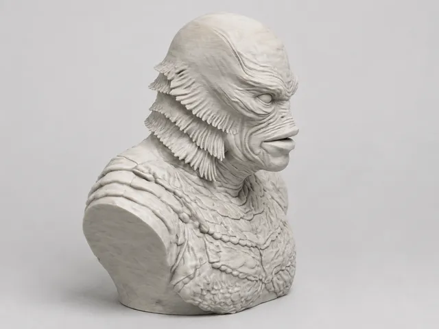 Creature of the Lagoon Statue