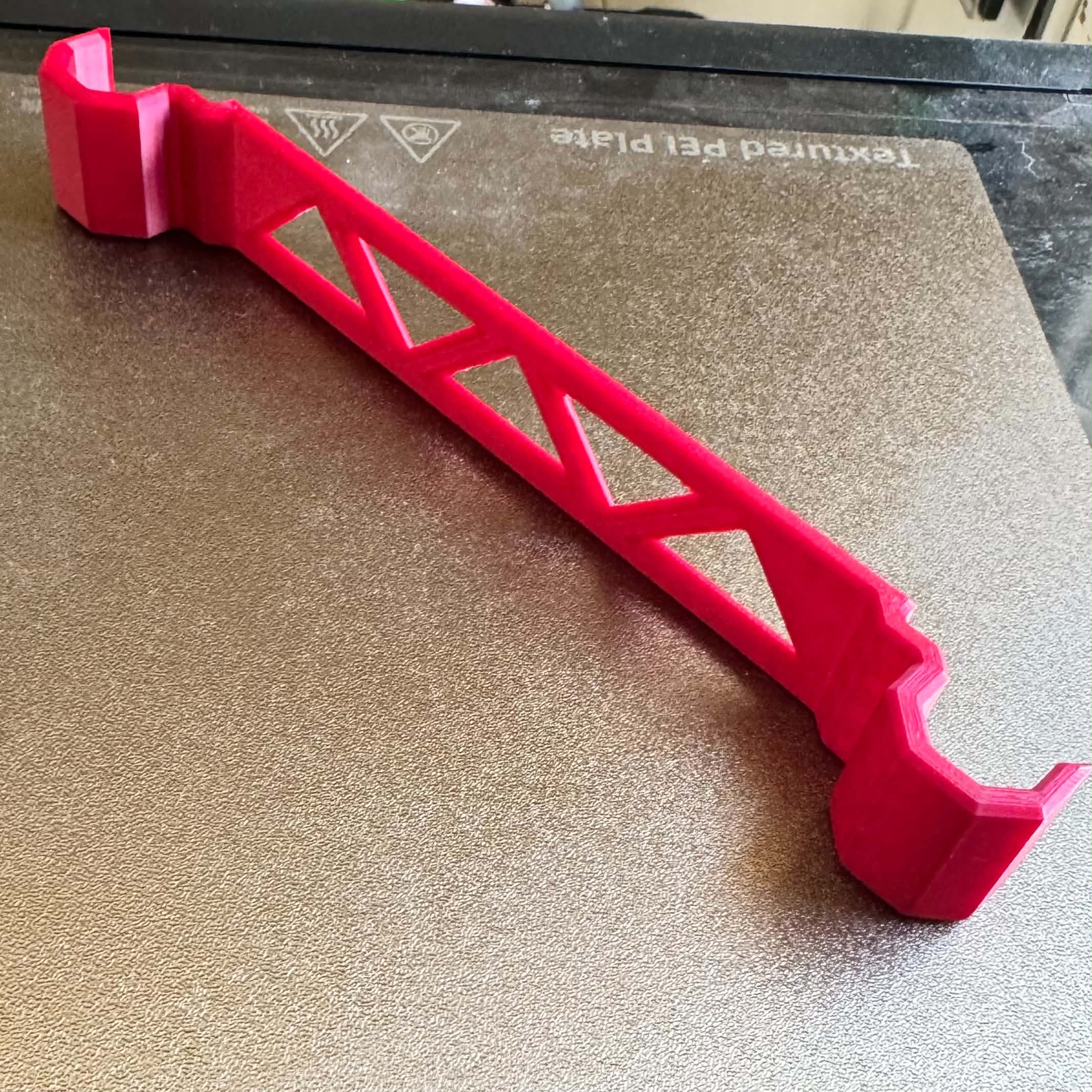 Adjustable Laptop Stand Crossbar - Short Version