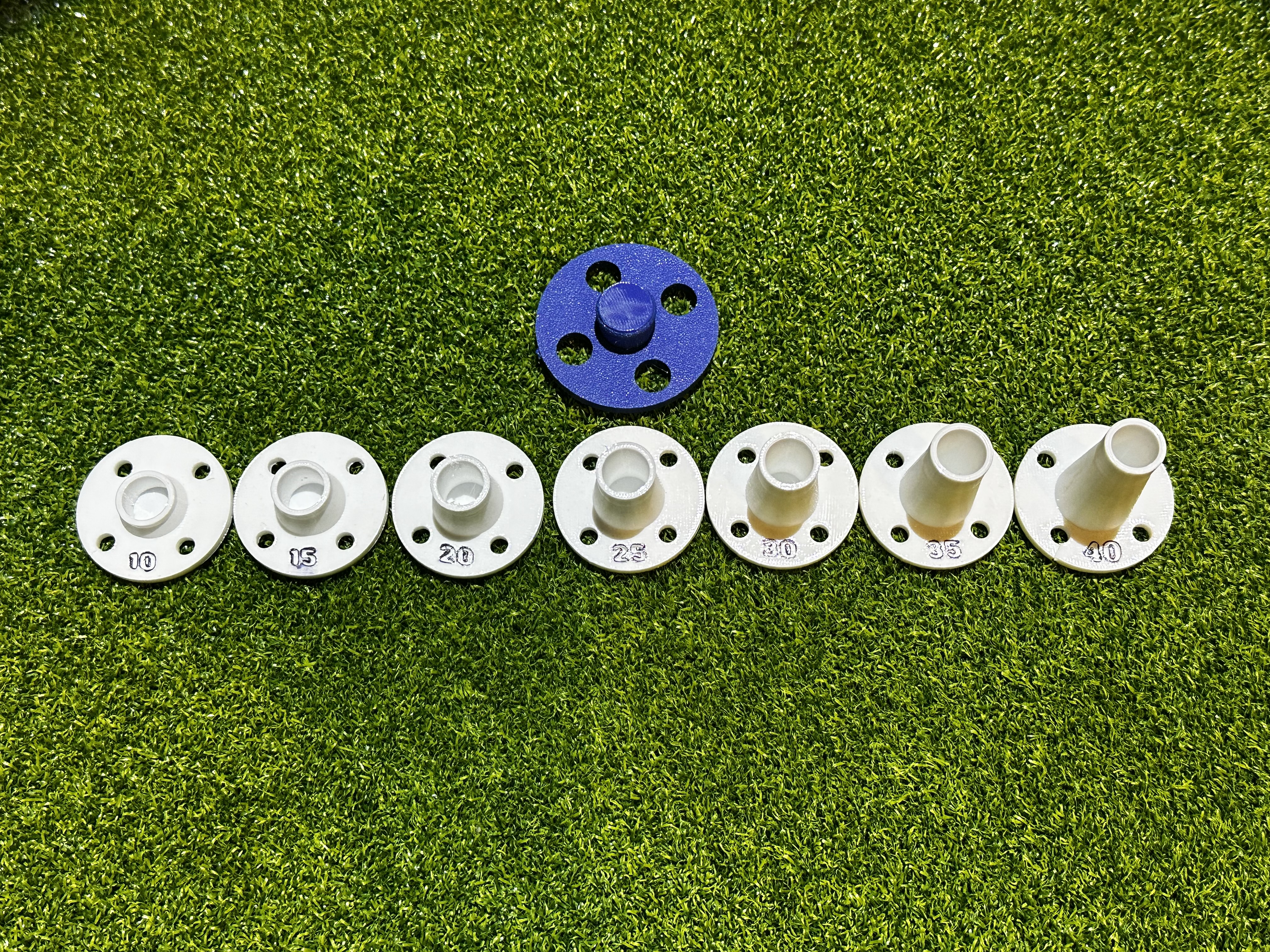 Simulator Golf Mat Tee Anchor System — miniatura 4