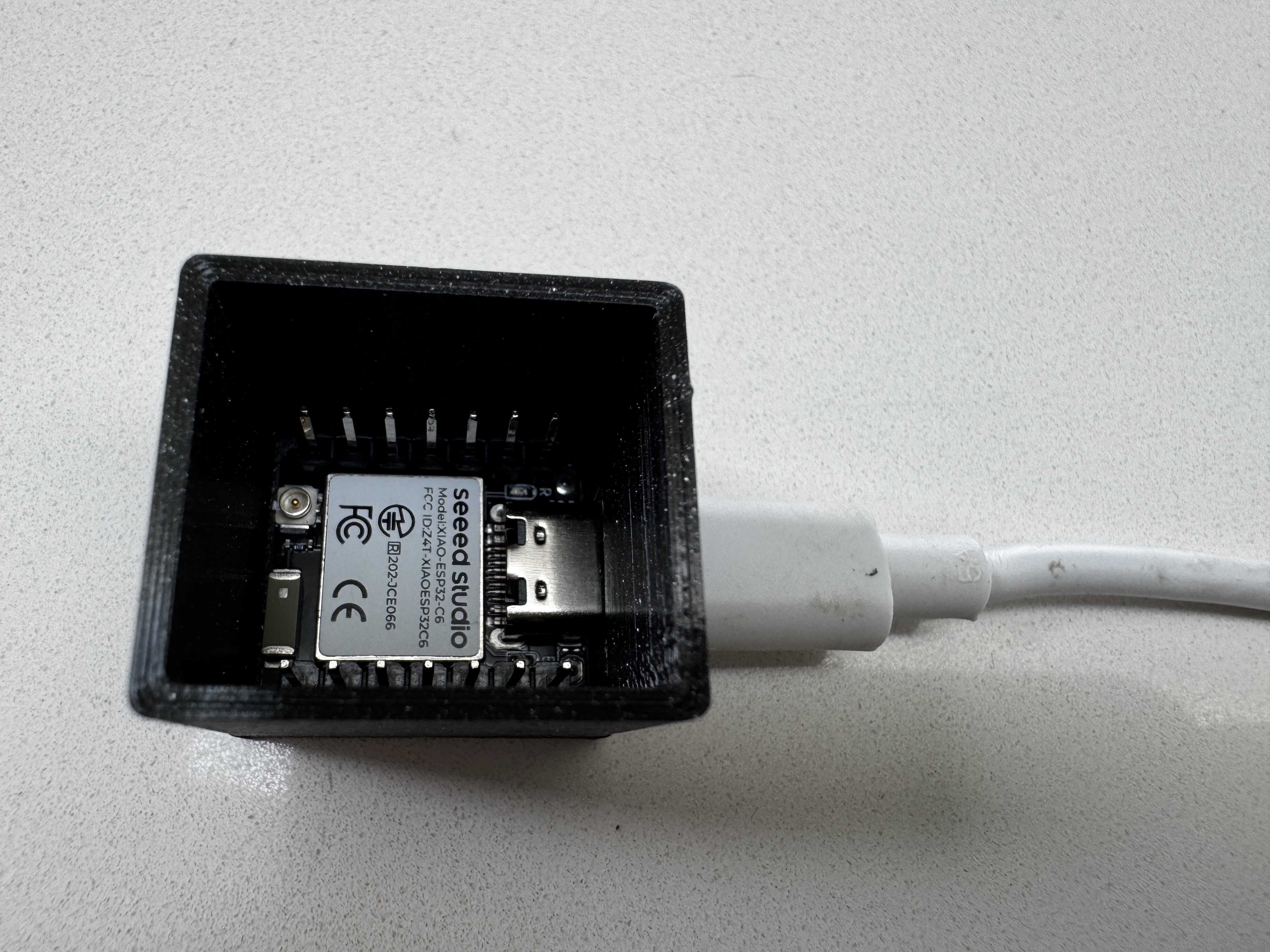 Seeed Studio XIAO ESP32-C6 with pins case