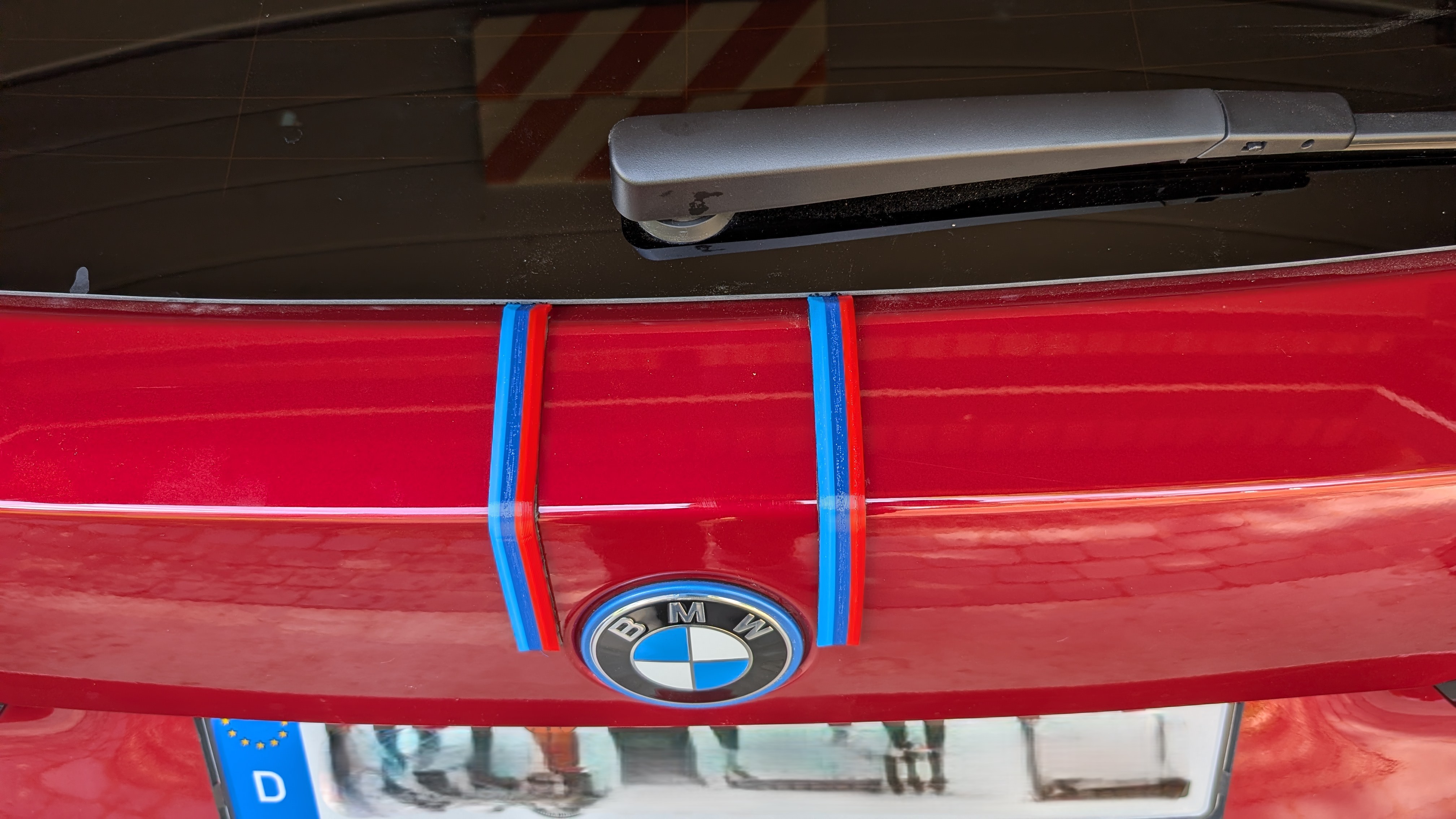 BMW i5 Touring Kofferaum Anschlagschutz