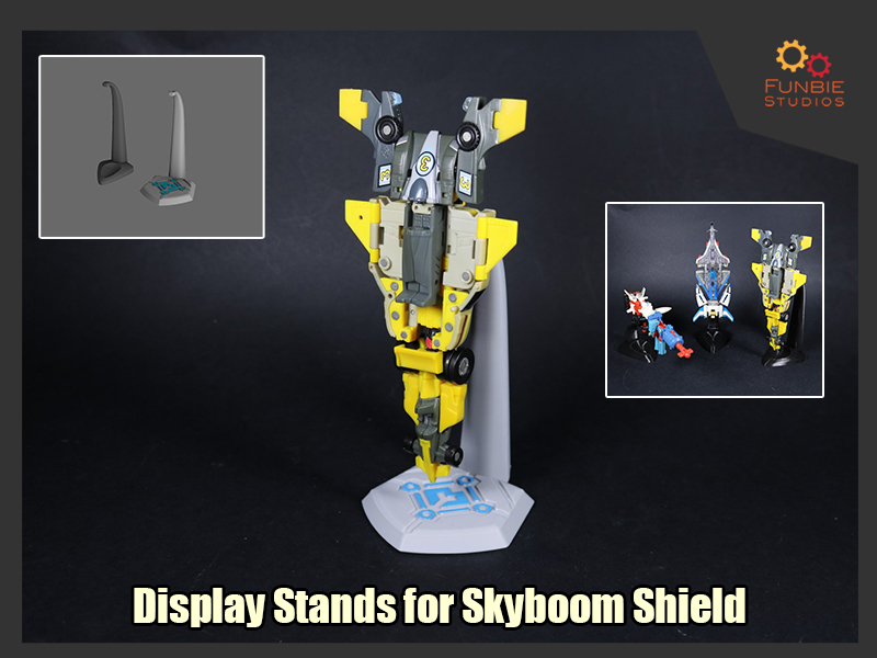 Display Stand for Transformers Skyboom Shield