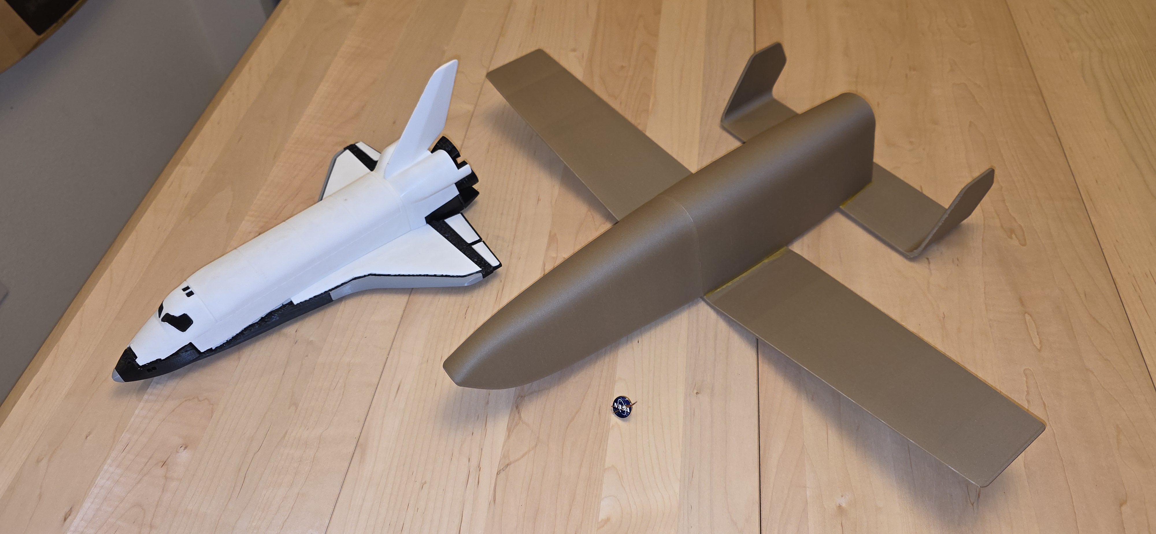 Maxime Faget's Space Shuttle Model