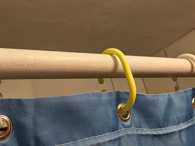 Yet another shower curtain ring