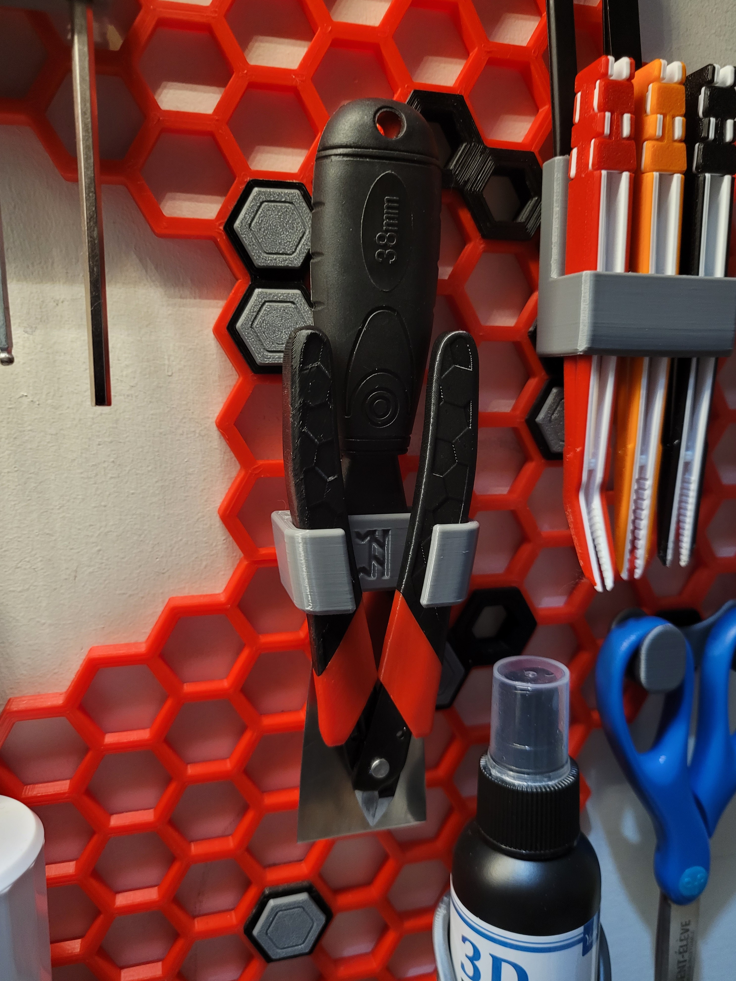 HSW Scraper and Clippers Holder (with and without brush hook)