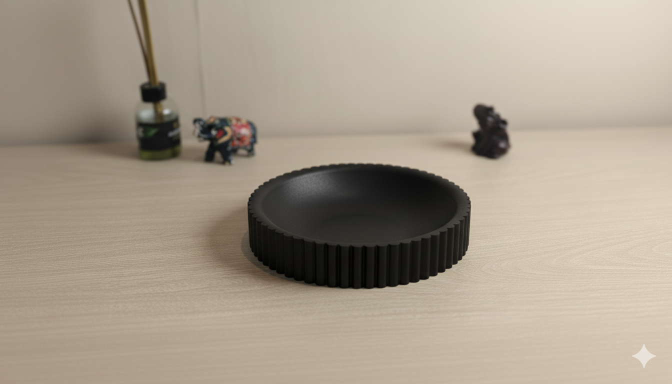 Plato decorativo circular