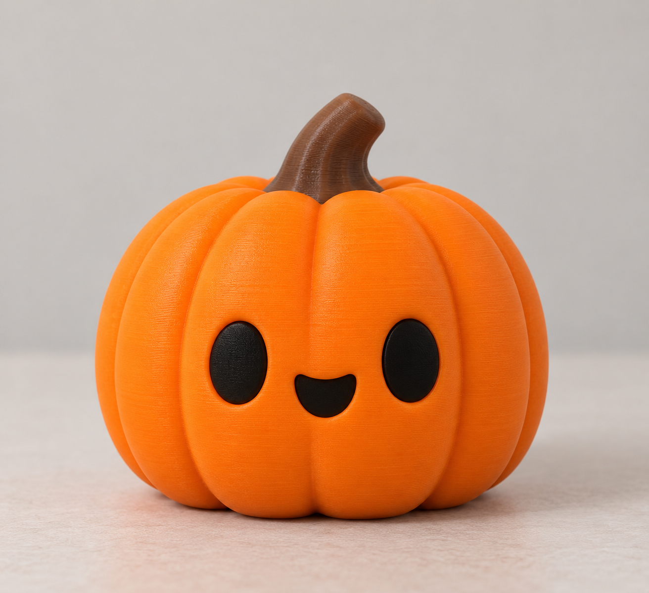 Cute Chibi Pumpkin | Easy 3D Printable Decoration