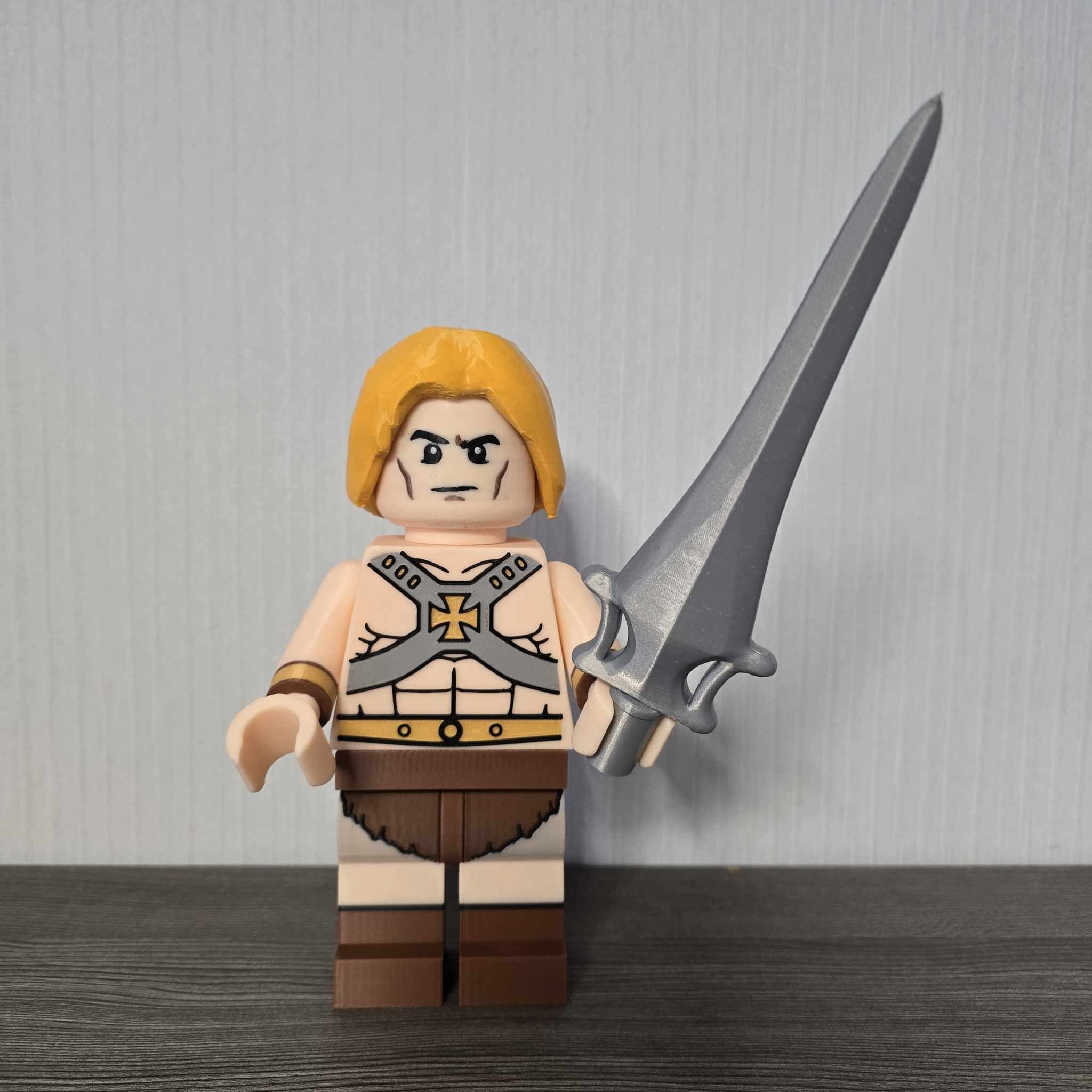 He-Man - MOTU * Big Brick 500% ~21 cm Minifigure