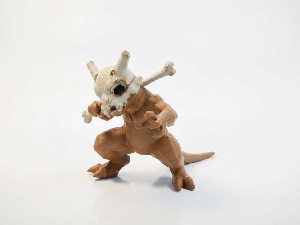 Dino With Bone Figurine Animal Collectible 3D Printable