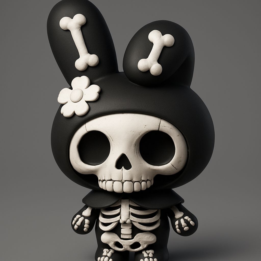 My Melody Skeleton