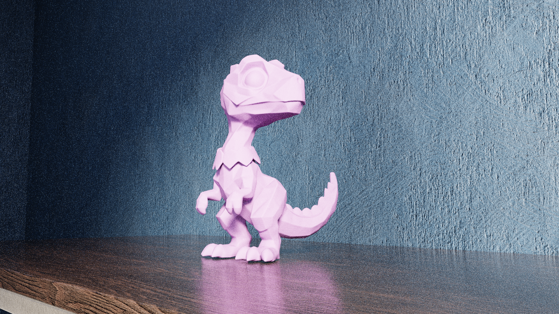 Low Poly Dino — miniatura 8