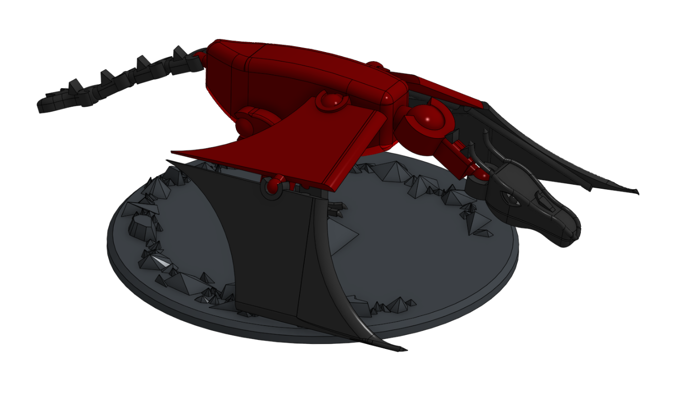 Poseable Dragon