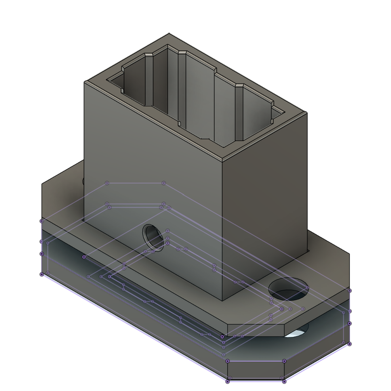 Anderson Powerpole Panel Mount by Spectre338 | Download free STL model ...