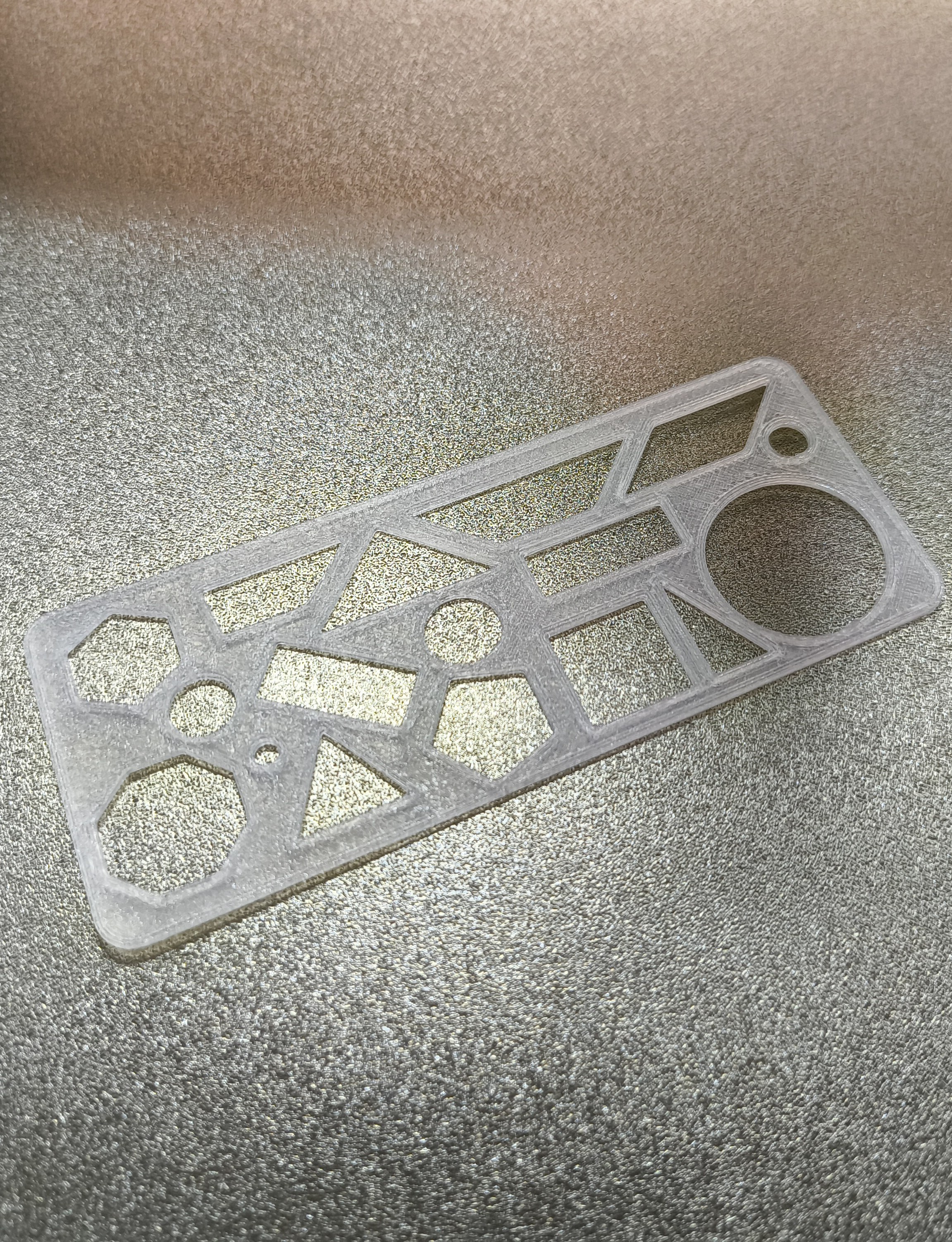 Miniatura 3 do modelo 3D Multi-Shape Drawing Stencil