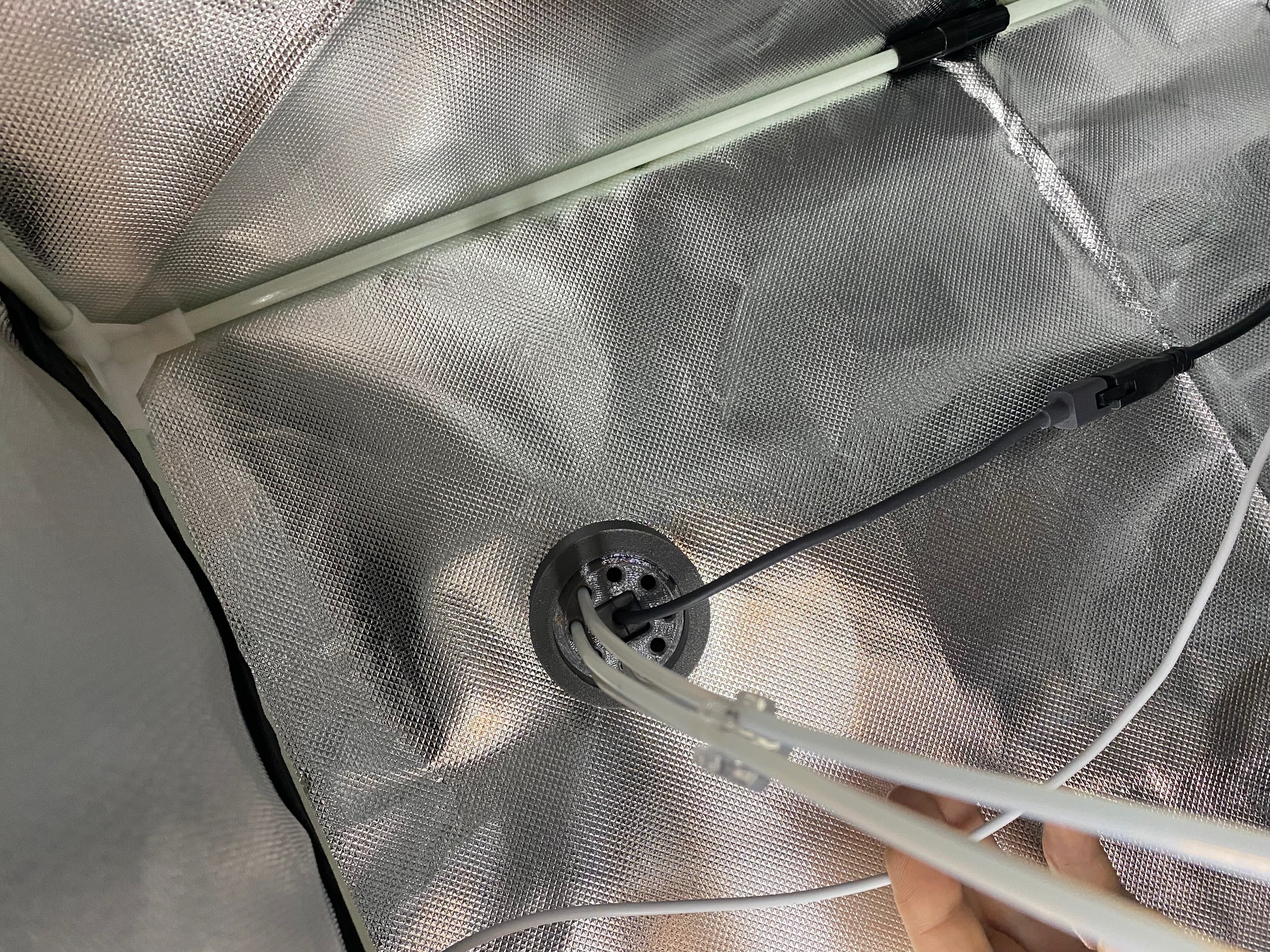 PTFE Feedthrough for Kobra 3 in an enclosure. — miniatura 6
