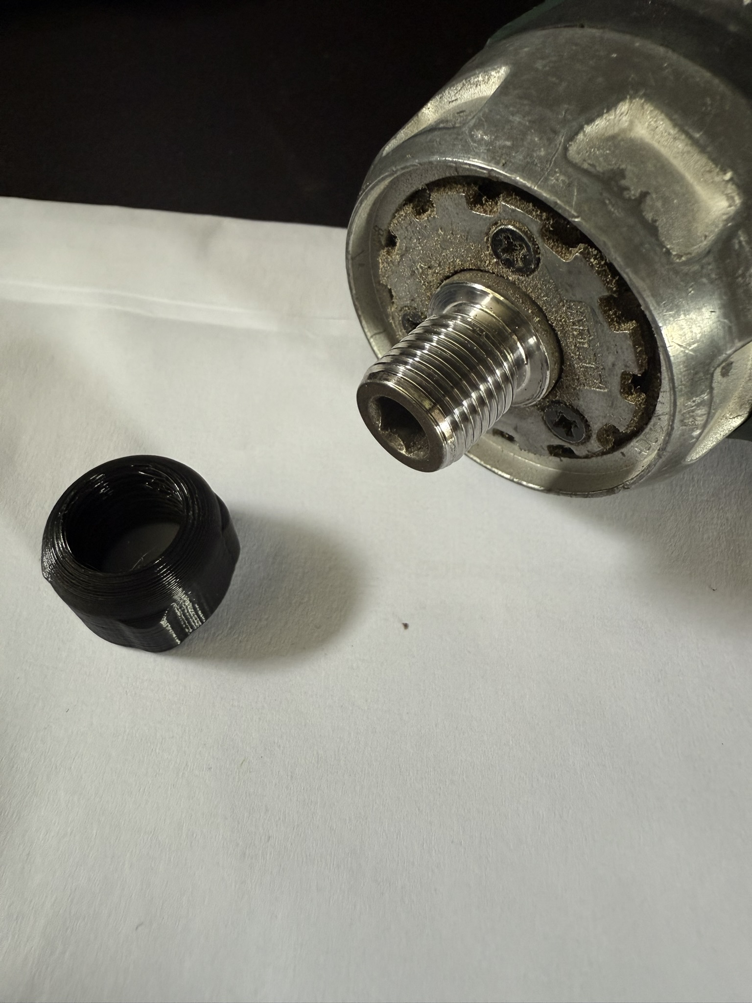 Metabo PowerMaxx BS thread cover