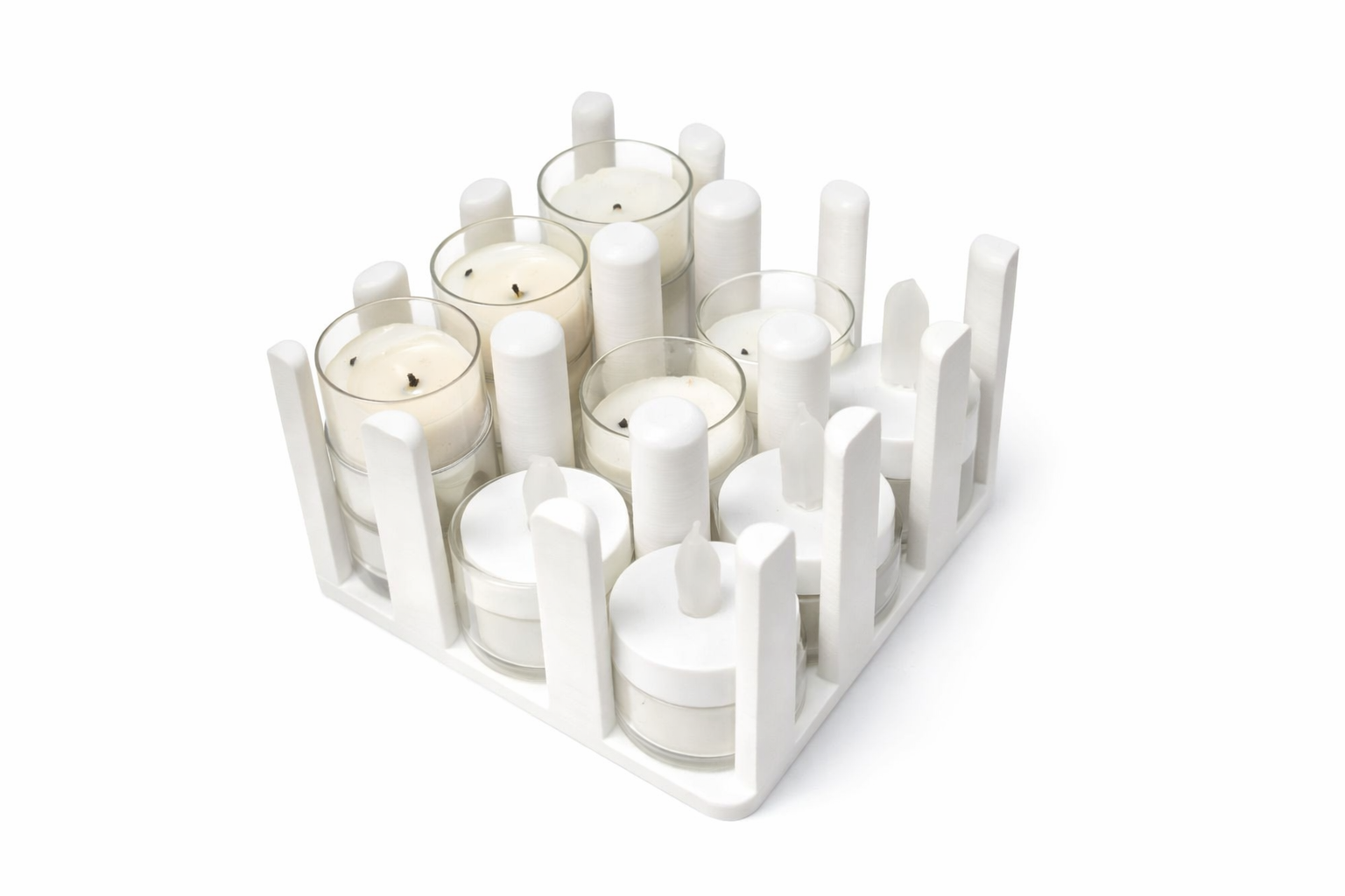 Candle organizer #FreeCAD #Parametric