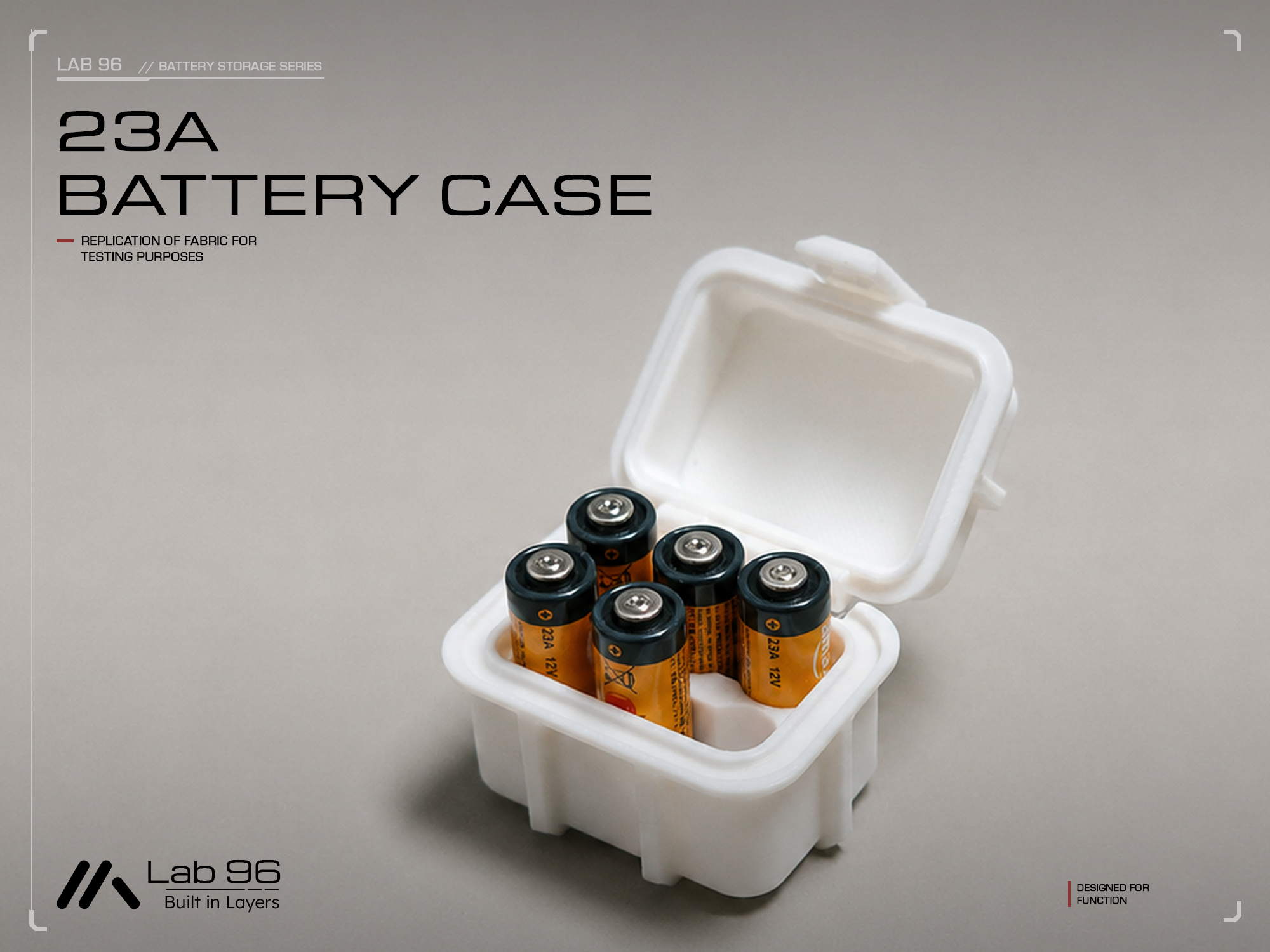 23A Battery Case