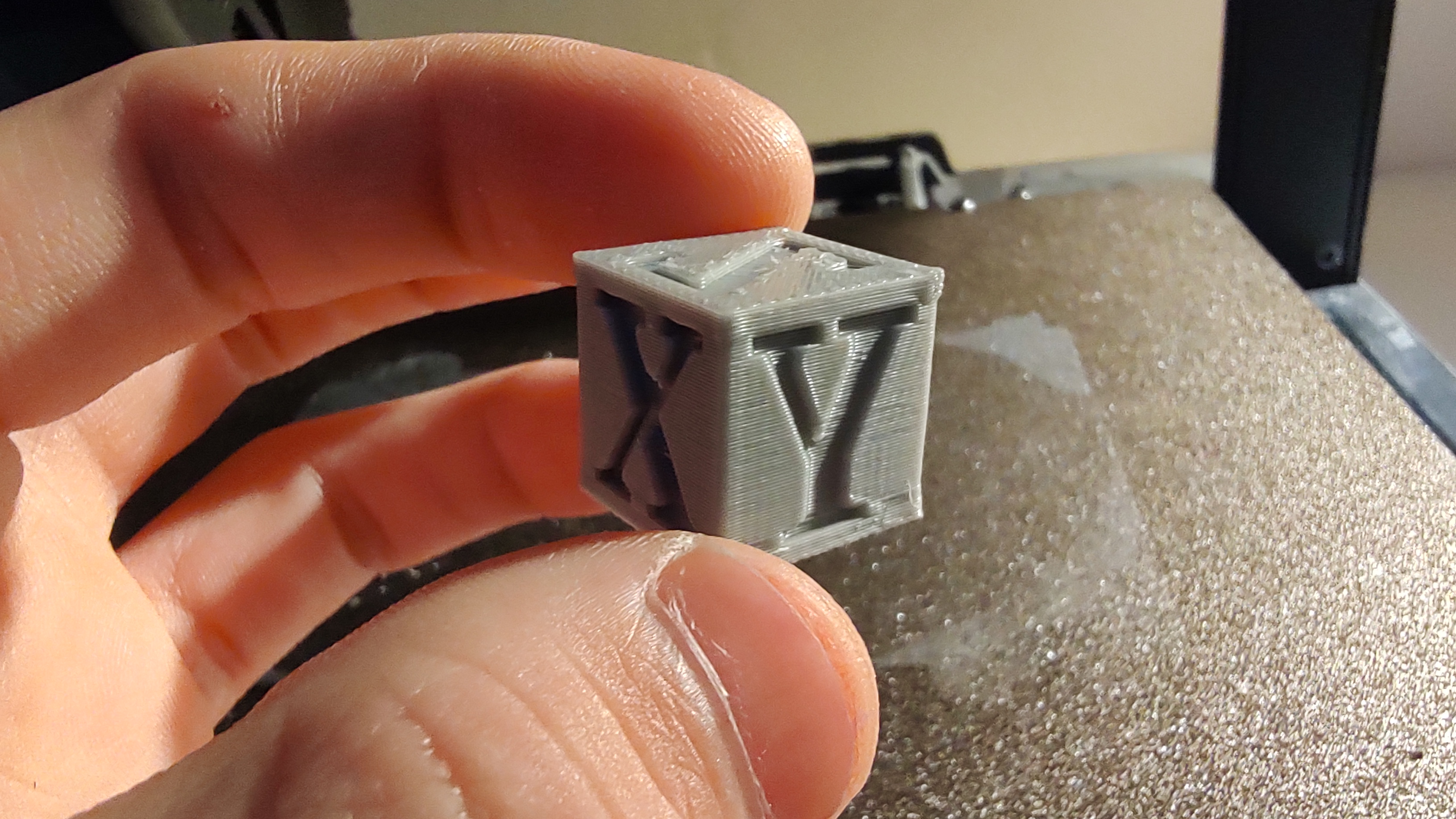 XYZ Cube - Calibration model