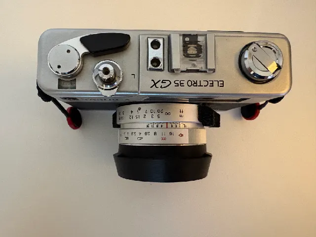 Vented Lens Hood for Yashica Electro 35 GX