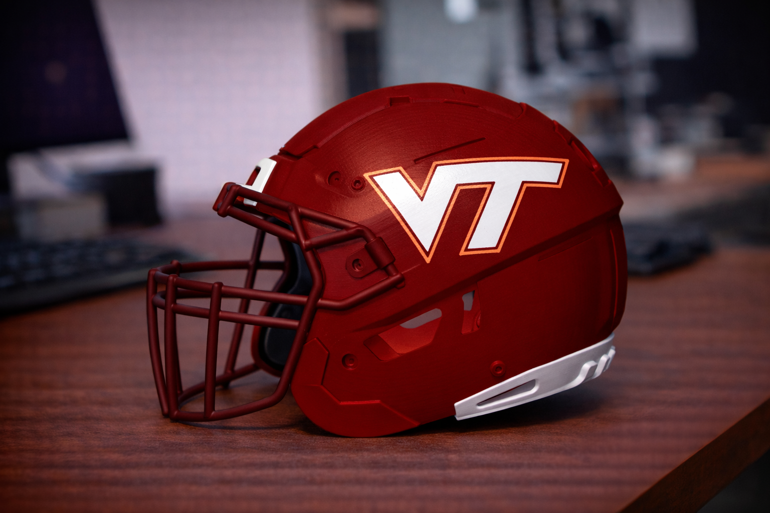 Virginia Tech Hokies Football Helmet - F7 Style