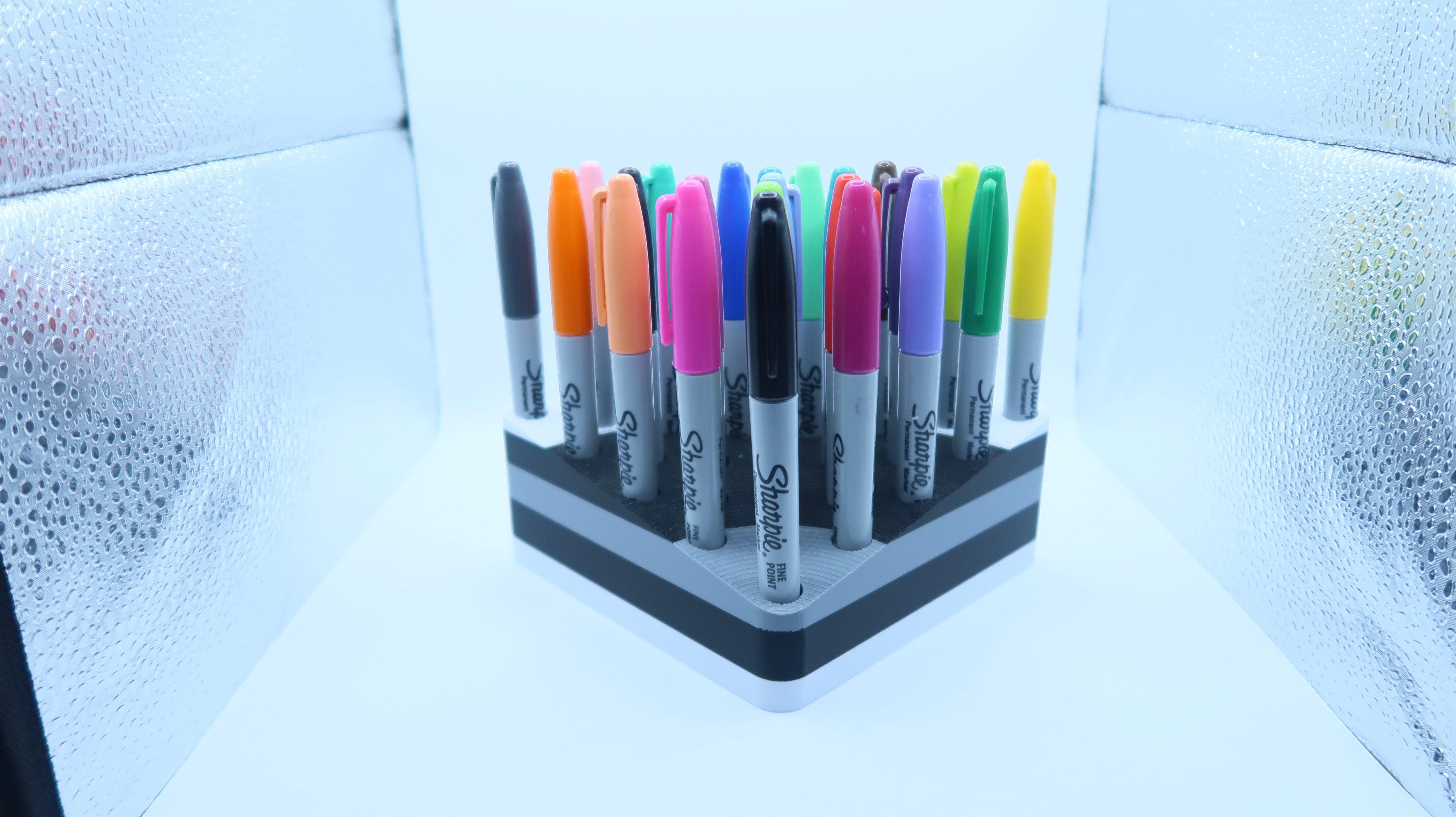 24 Sharpie Holder - Keep Your Colors Ready and Organized