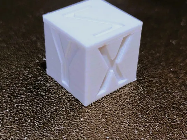 Calibration Cube Test