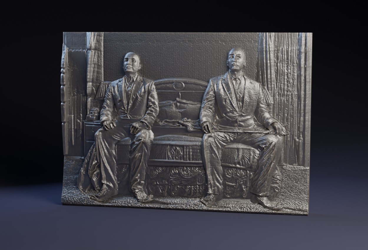 Marco and Leonel Salamanca : Breaking Bad : Bas Relief
