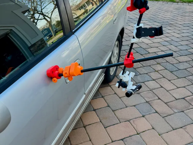 Modular Carbon Fiber Articulated Arm & Clamp