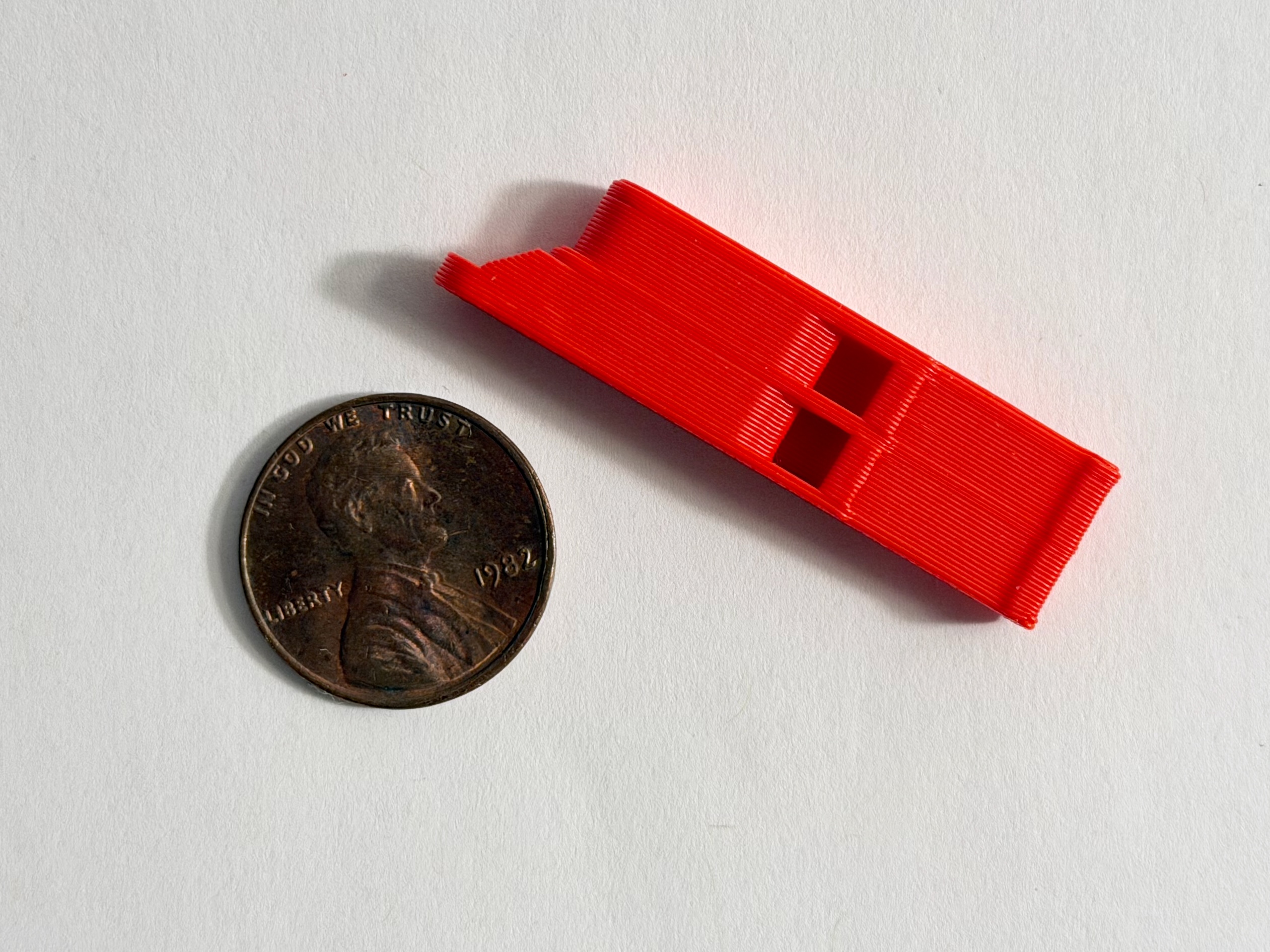 Optimized Dual Chamber Whistle