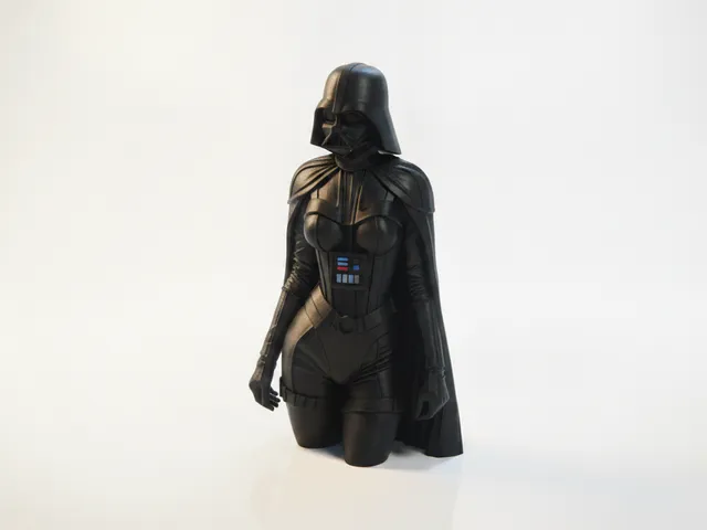Female Vader Bust Star Wars Collectible 3D Printable