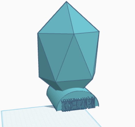 Icosahedron Gem